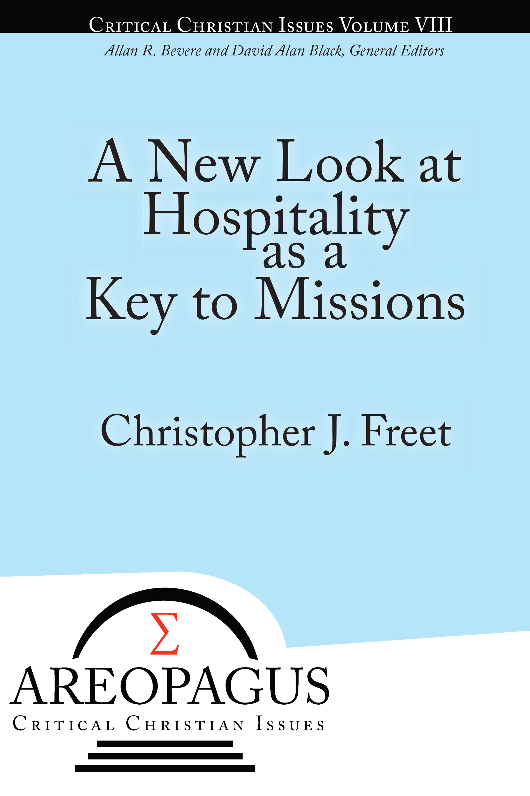 Next Volume: A New Look at Hospitality as a Key to Missions
